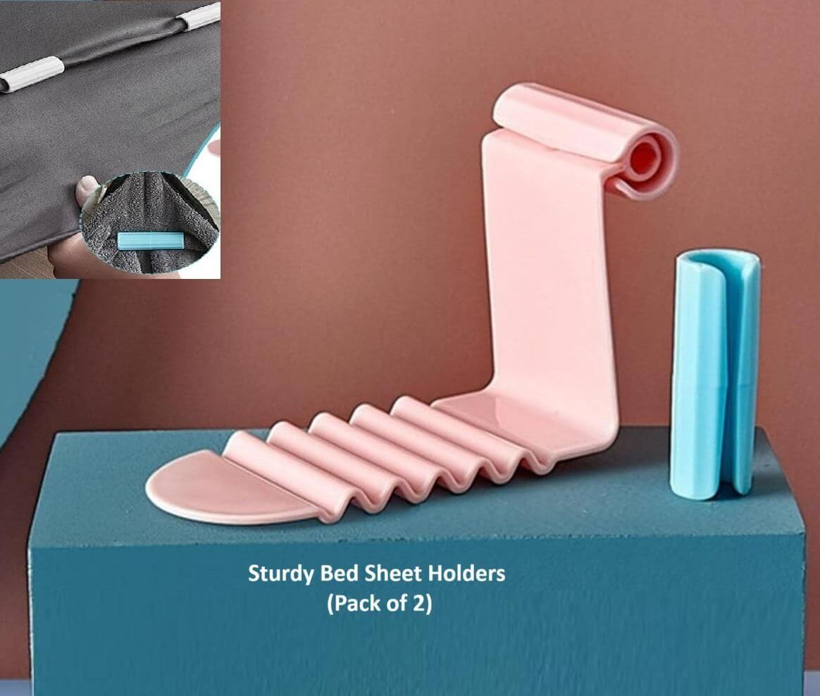 Sturdy Bed Sheet Holders (Pack of 2)