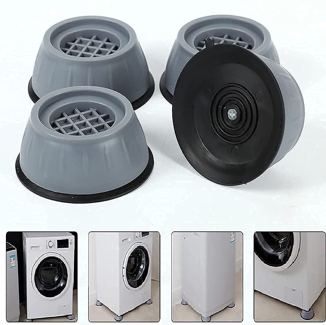 Washing Machine & Refrigerator Stand with Anti-Vibration Pads