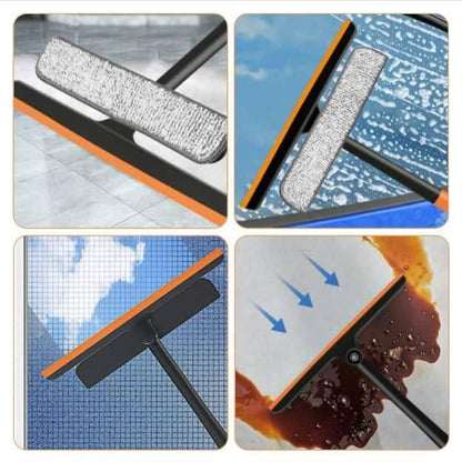 3 in 1 Plastic Easy Glass Spray Type Cleaning Brush