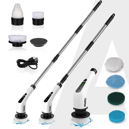 Electric Spin Scrubber Pro – 8-in-1 Cleaning Brush