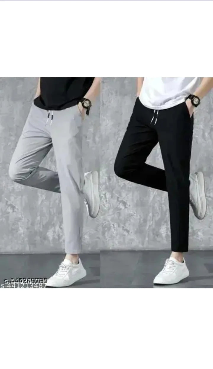 Men Solid  Track Pants ( Buy one get one free)