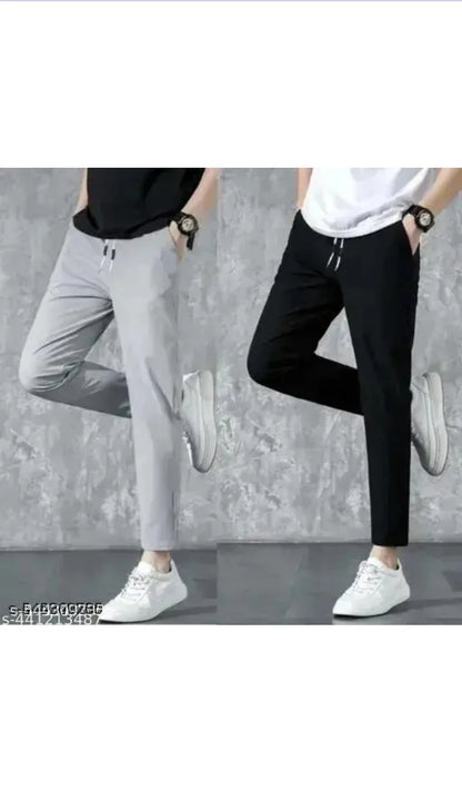 Men Solid  Track Pants ( Buy one get one free)